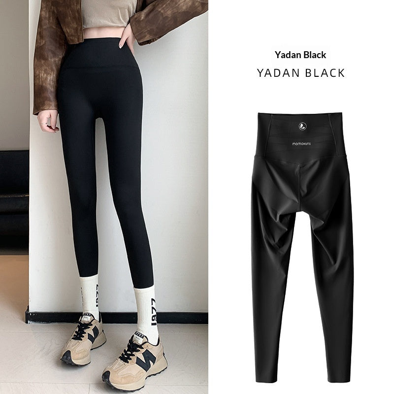 Shark Print Slim-Fit Leggings