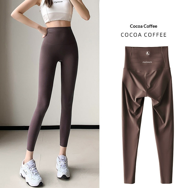 Shark Print Slim-Fit Leggings