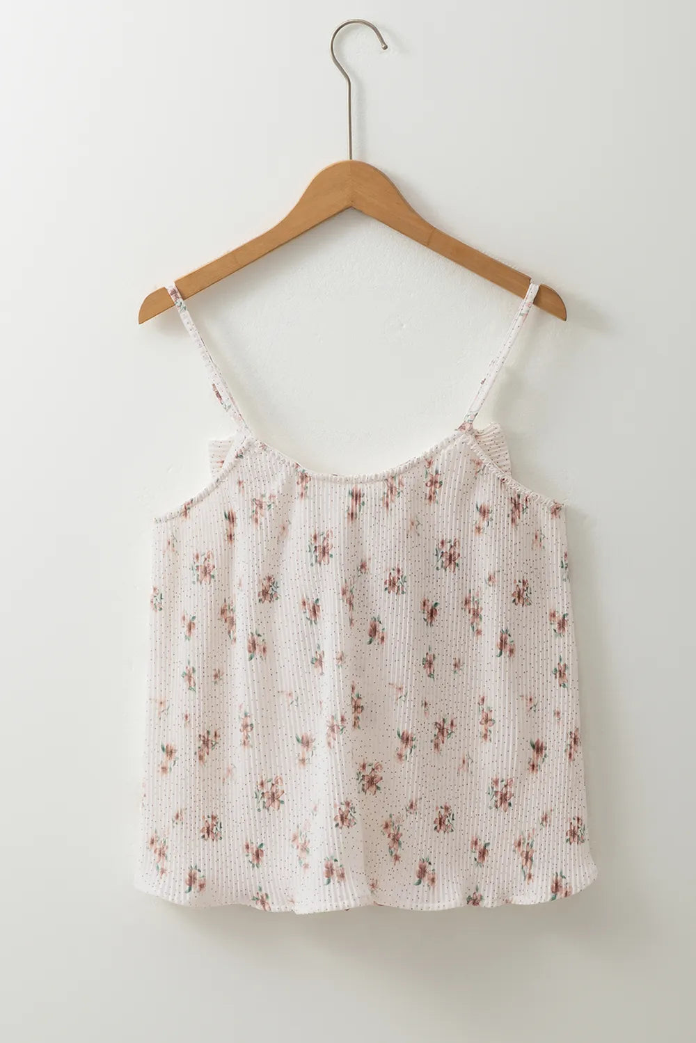 Cami Rzz Floral Bow Back Scoop Neck Cami - Feminine Top | Rizz Fit Clothing ...