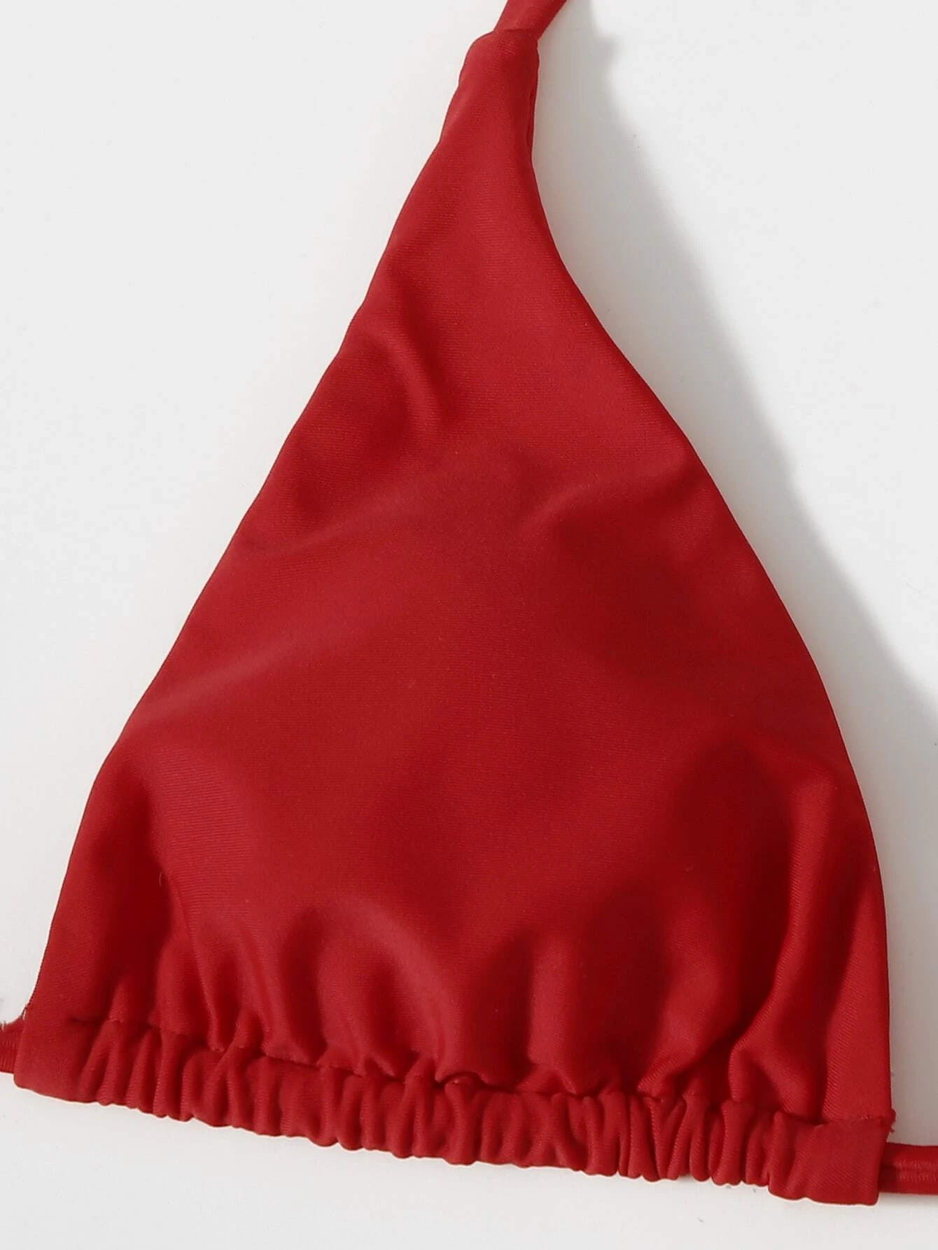 Mesh Detail Bikini - 3 Piece Swimsuit Set