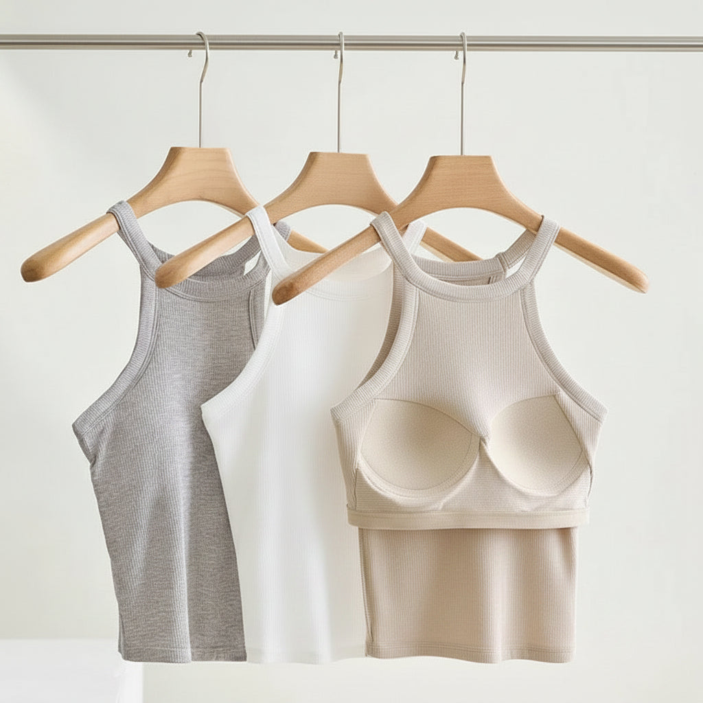 CAMI ON HAGER WITH BRA INSIDE