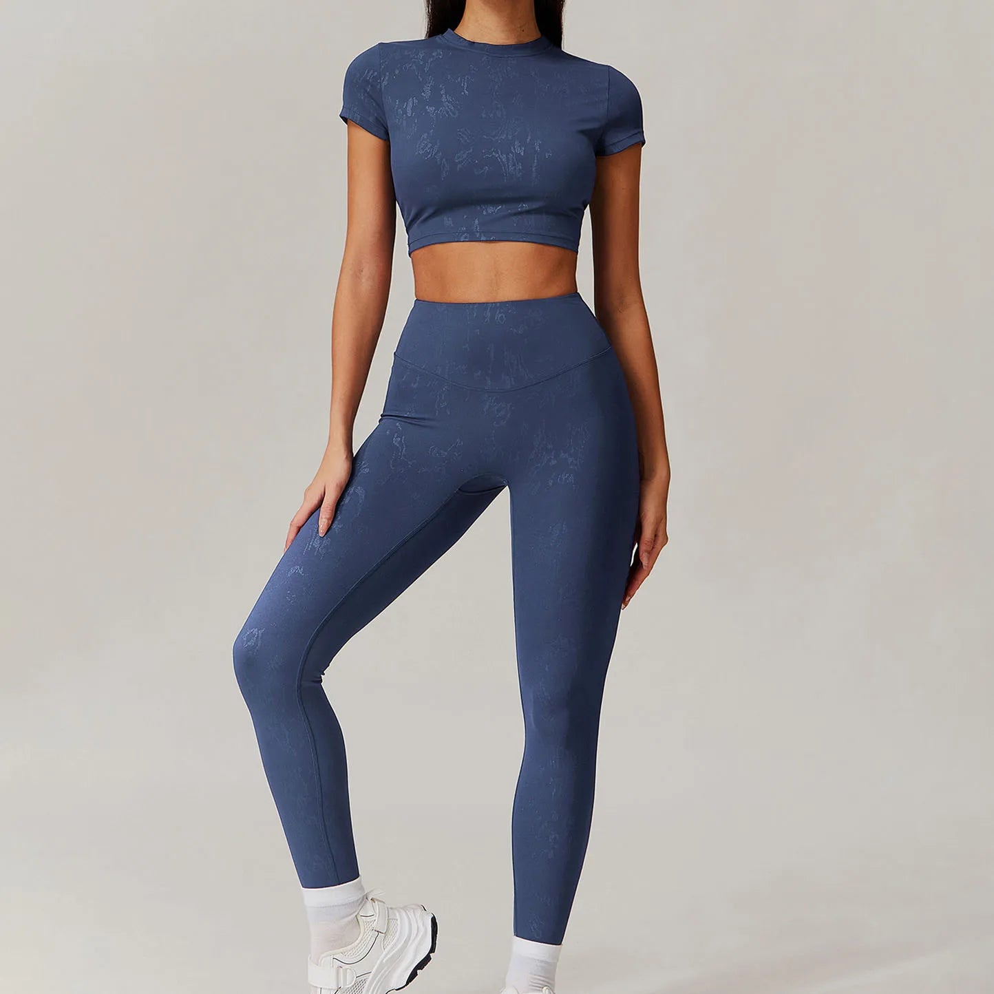 Seamless Crop Top & Leggings Set