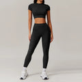 Seamless Crop Top & Leggings Set