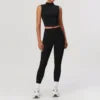 Women's Athleisure Leggings & Sports Bra Set