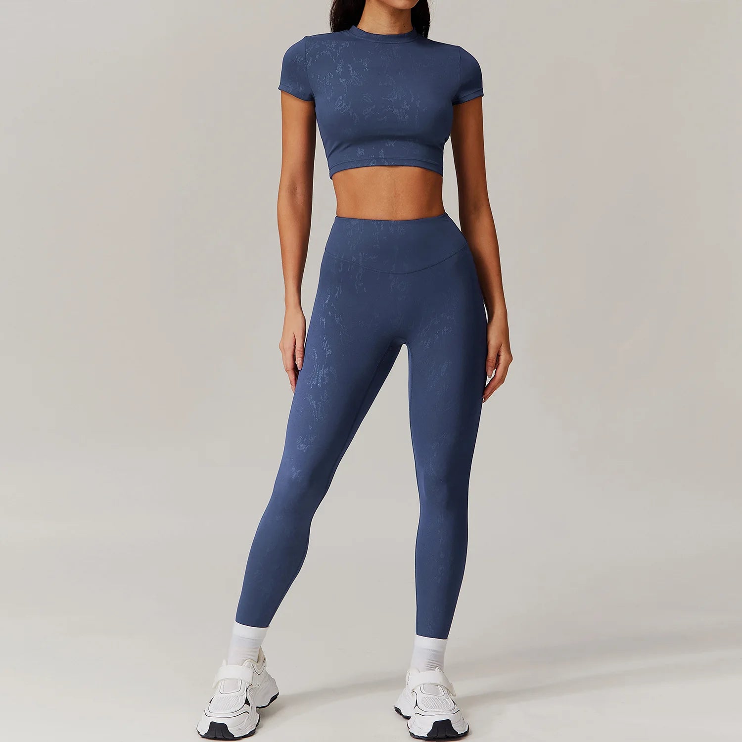 Seamless Crop Top & Leggings Set