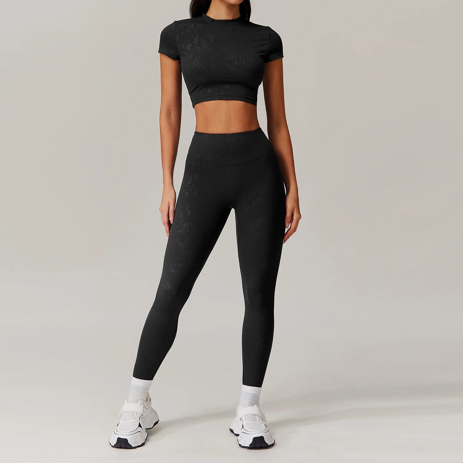 Seamless Crop Top & Leggings Set