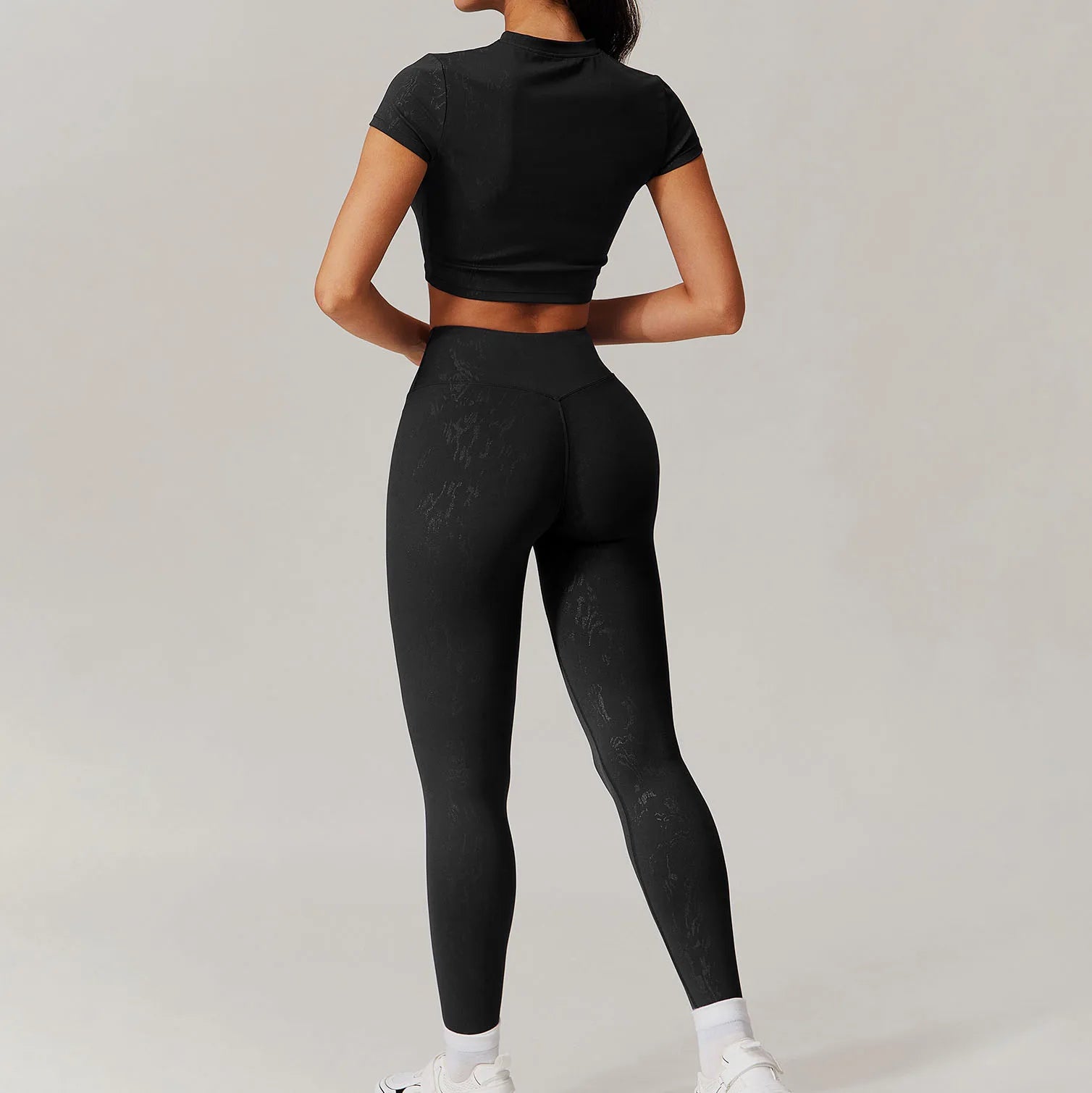 Seamless Crop Top & Leggings Set