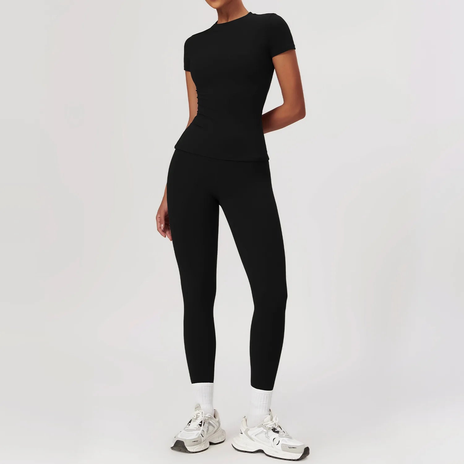 Women's Athleisure Leggings & Sports Bra Set