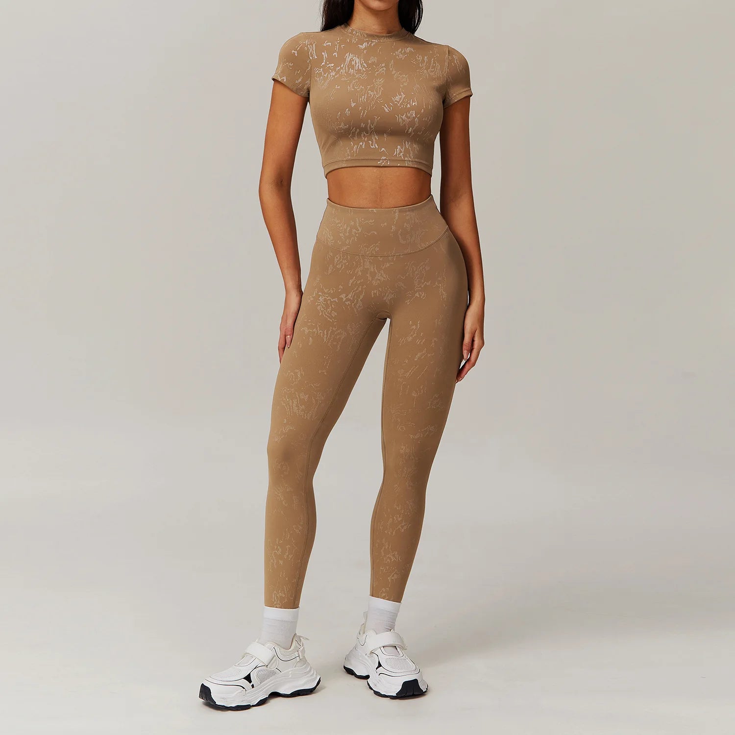 Seamless Crop Top & Leggings Set