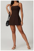 Women's Backless Spaghetti Strap Tennis Dress