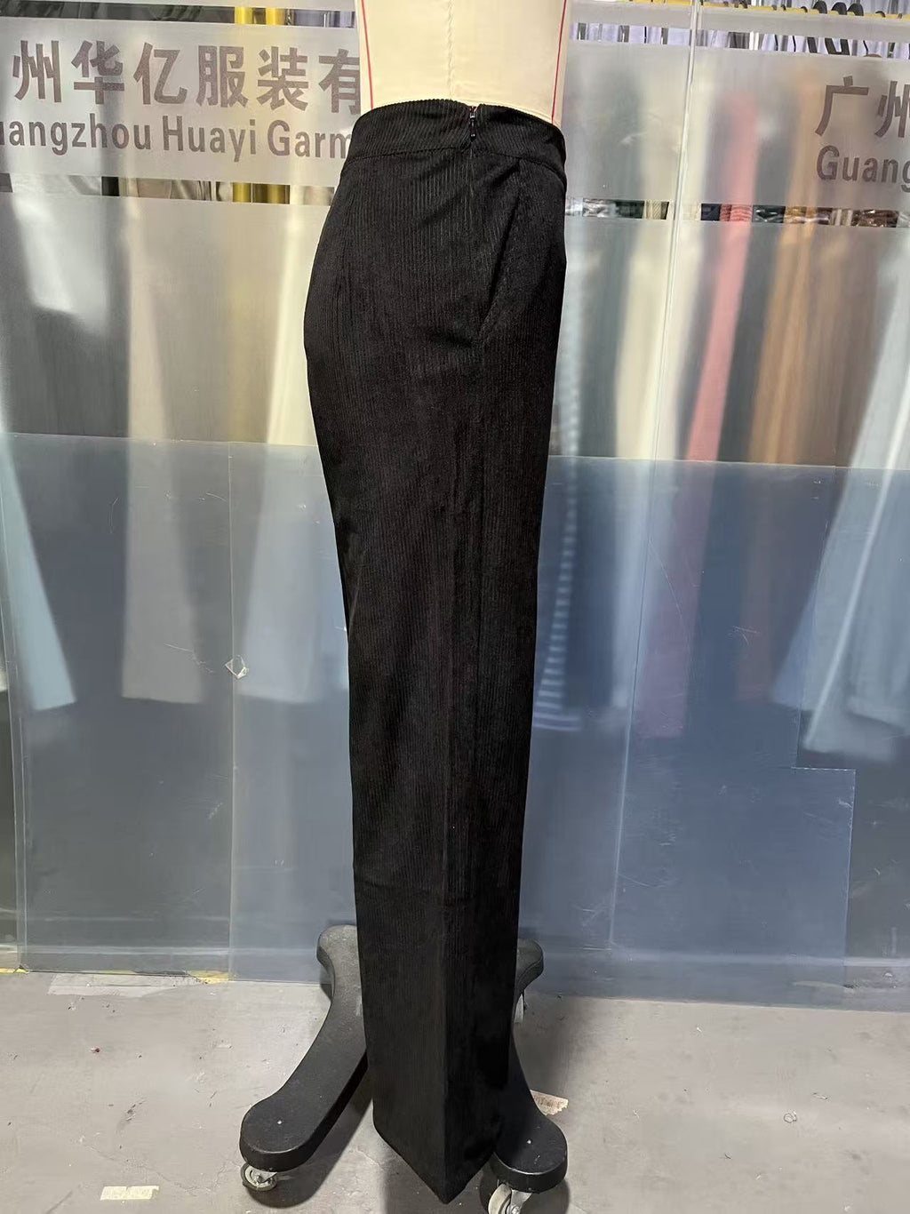 New Women's Trousers Cross-border Spring and Autumn High Waist Loose Wide Leg Pants Drain All-match Casual Straight Pants