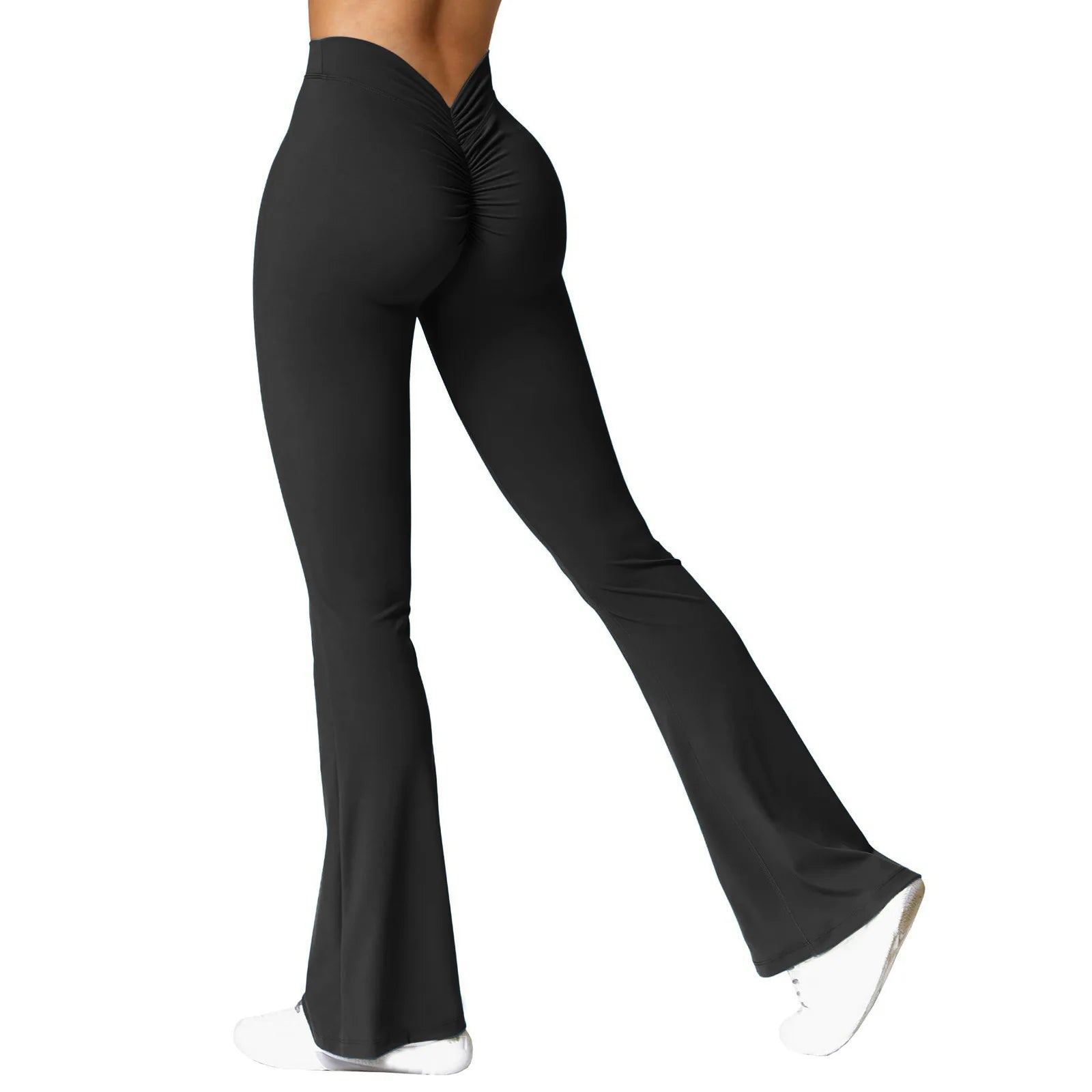 High Waist V-Back Booty Lifting Leggings