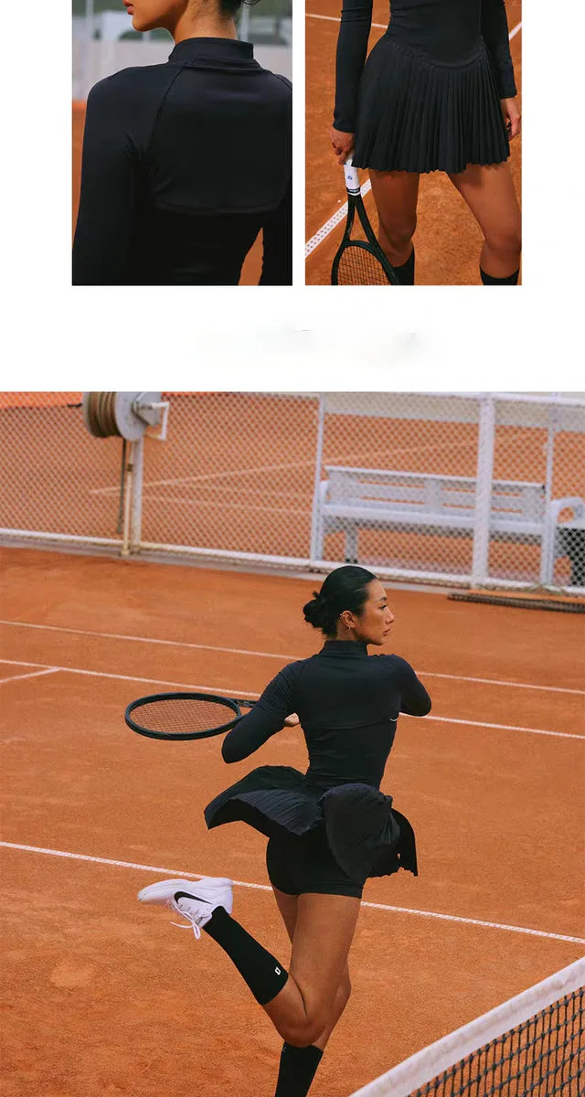 Women's Long Sleeve Tennis Dress