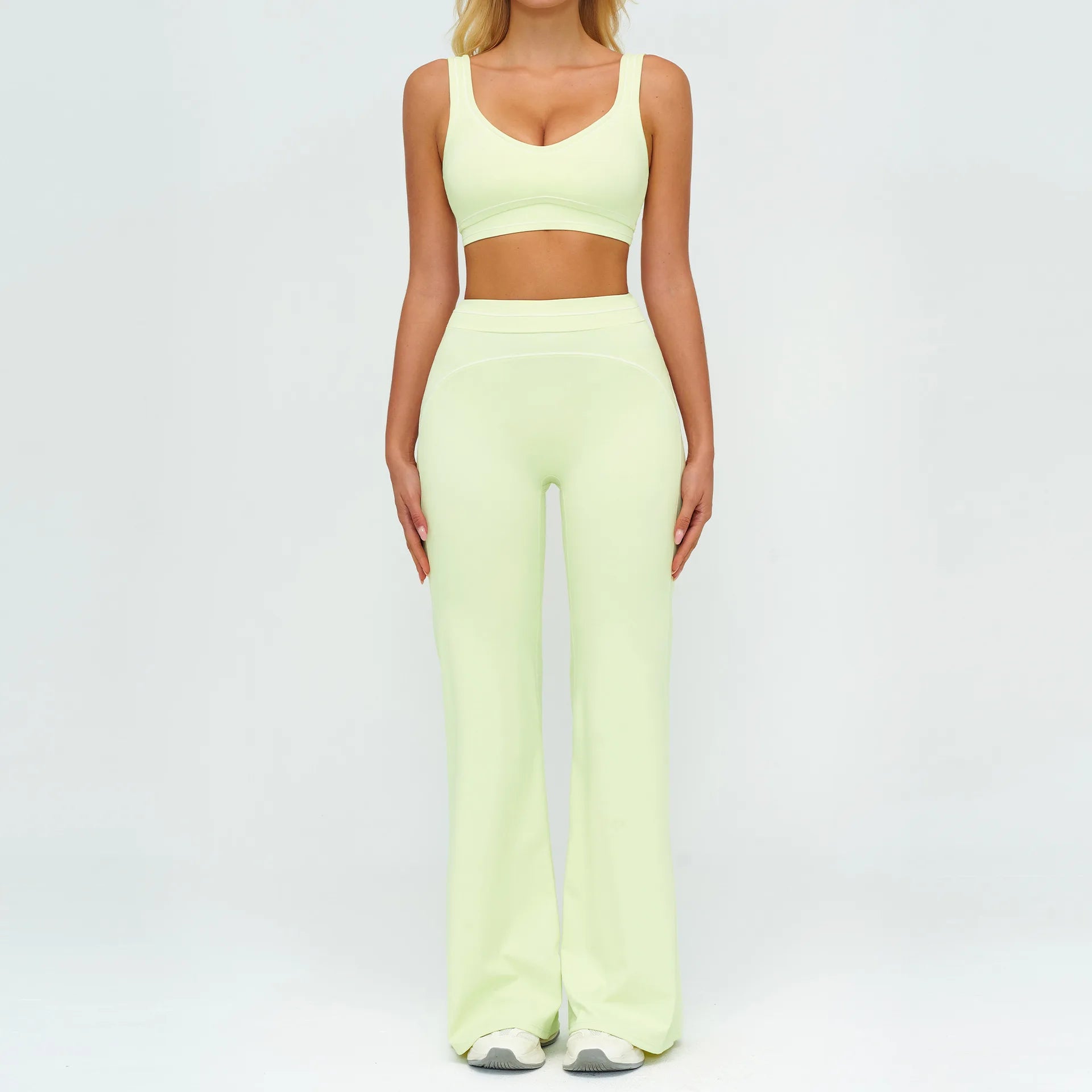 High-Waist Tracksuit Yoga Set - 2 Piece