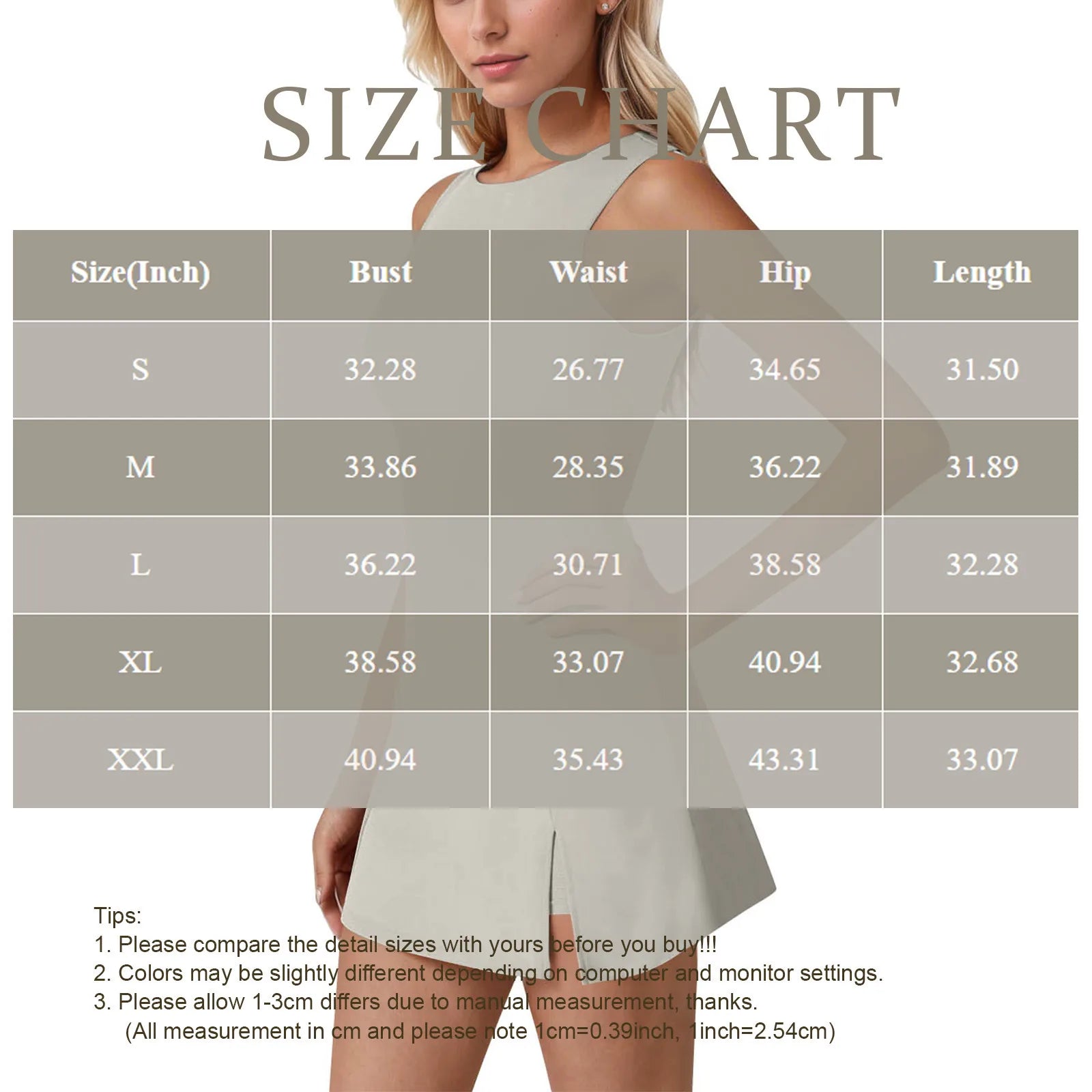 Sleeveless Tennis Dress with Built-In Shorts