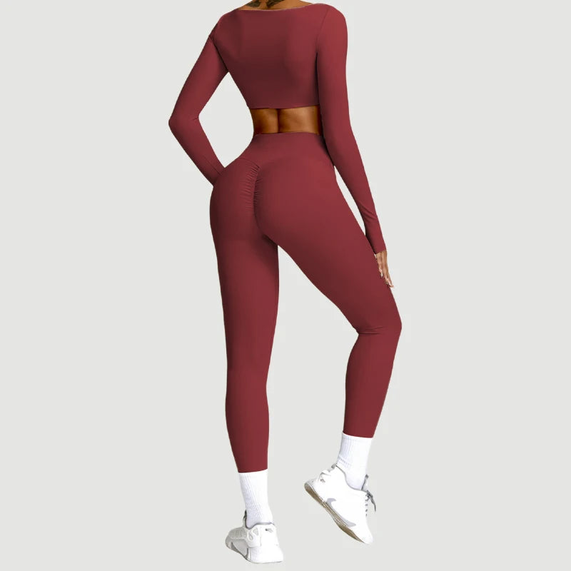 Quick-Dry Yoga Sports Set - 2 Piece
