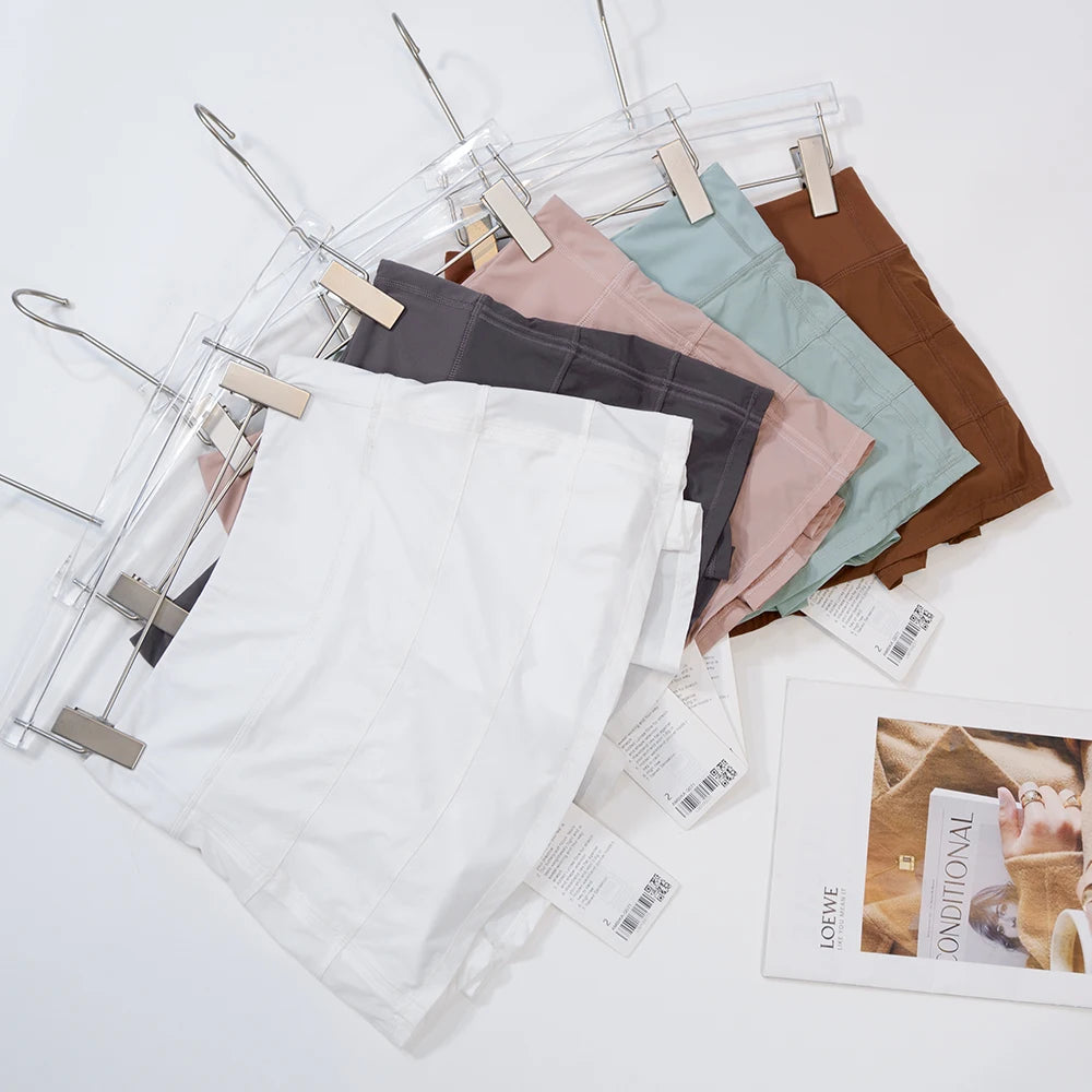 Mid-Waist Tennis Skort - Performance Skirt