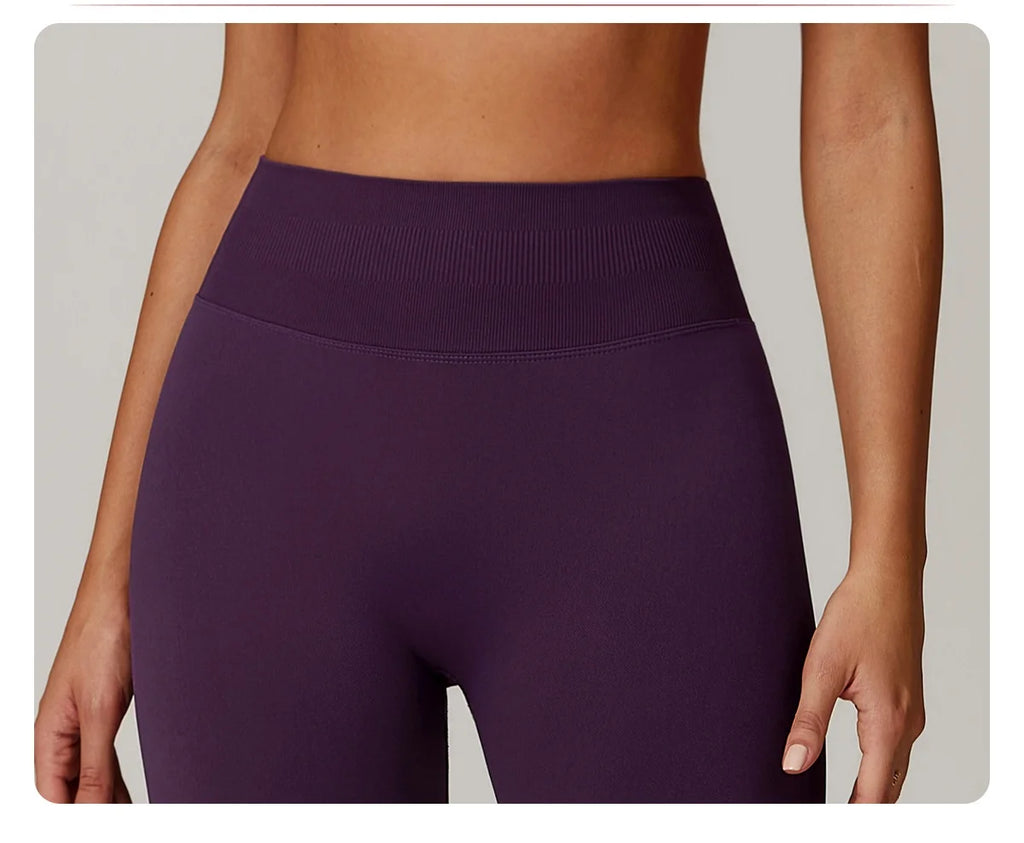 Seamless Halter Bra & Leggings Set