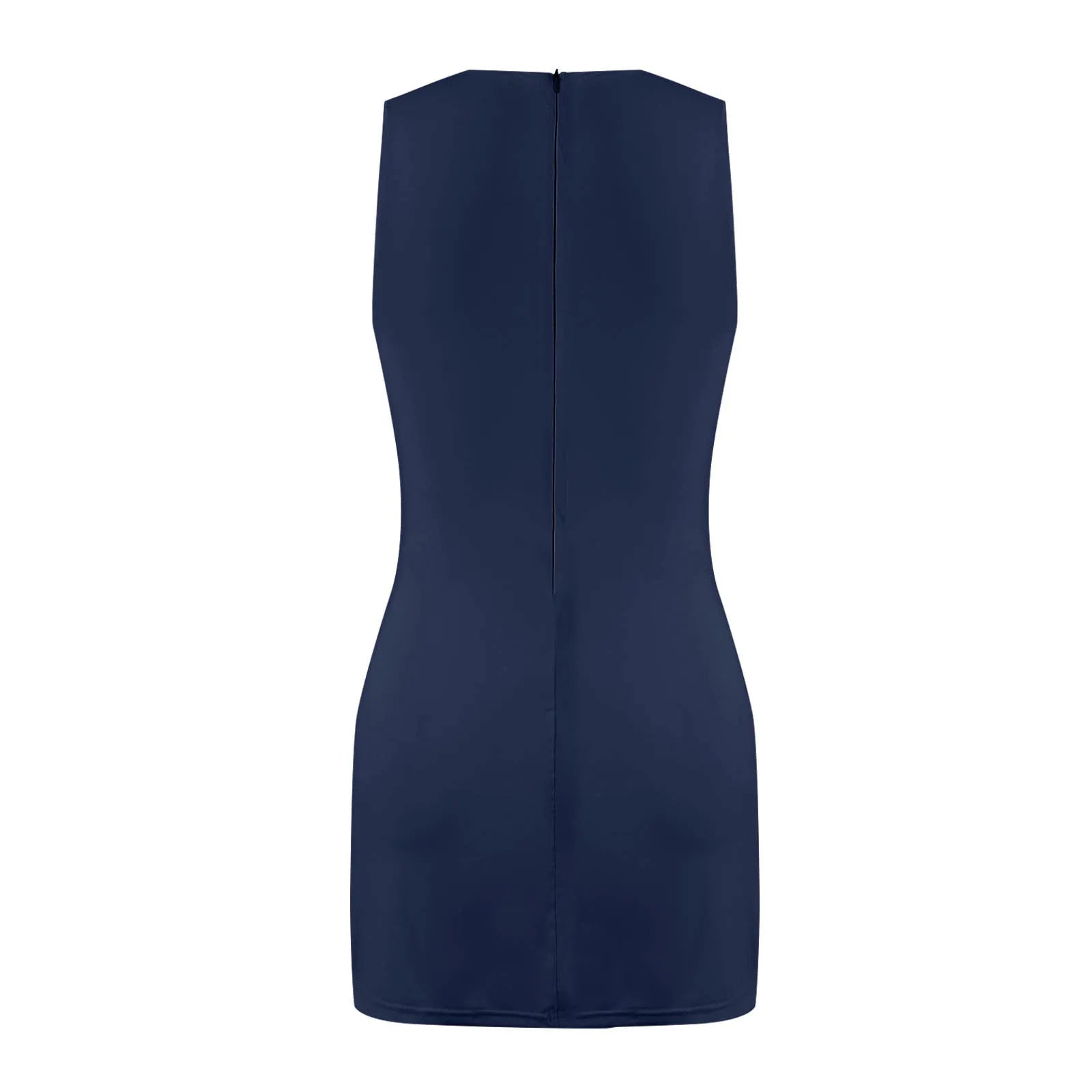 Sleeveless Tennis Dress with Built-In Shorts