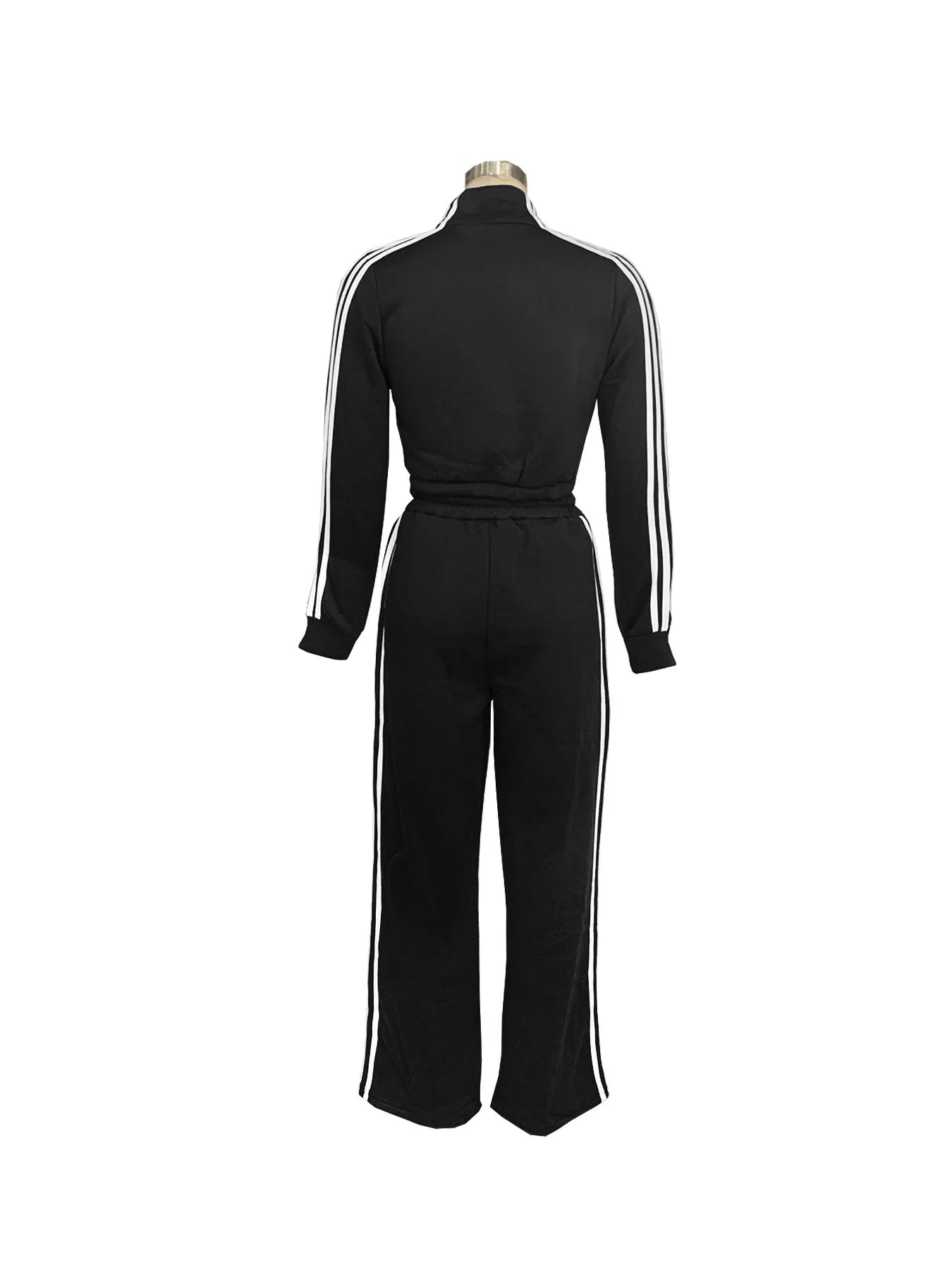 Y2K Striped Jogger Tracksuit Set - 2 Piece
