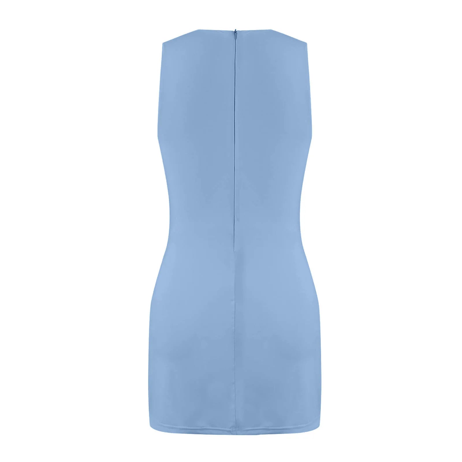Sleeveless Tennis Dress with Built-In Shorts