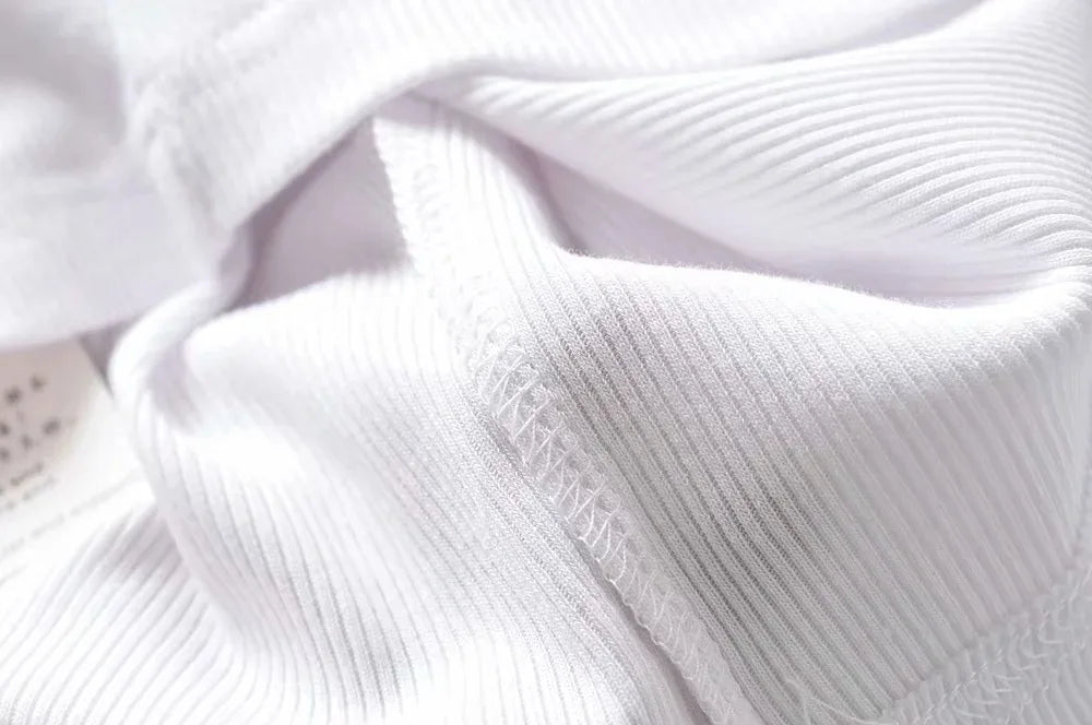 Women's Slim-Fit Short Sleeve Crop Top