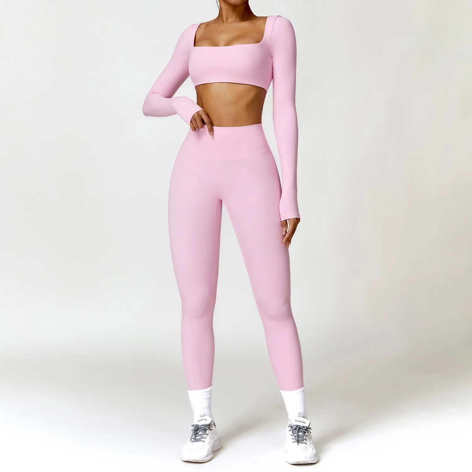 Quick-Dry Gym Tracksuit Set - 2 Piece