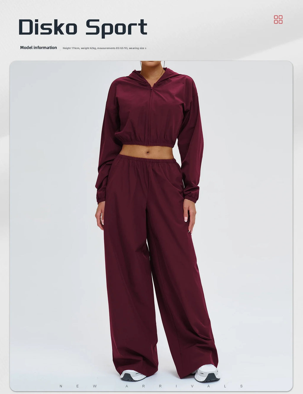 Women's Sports Hoodie & Sweatpants Set - 2 Piece