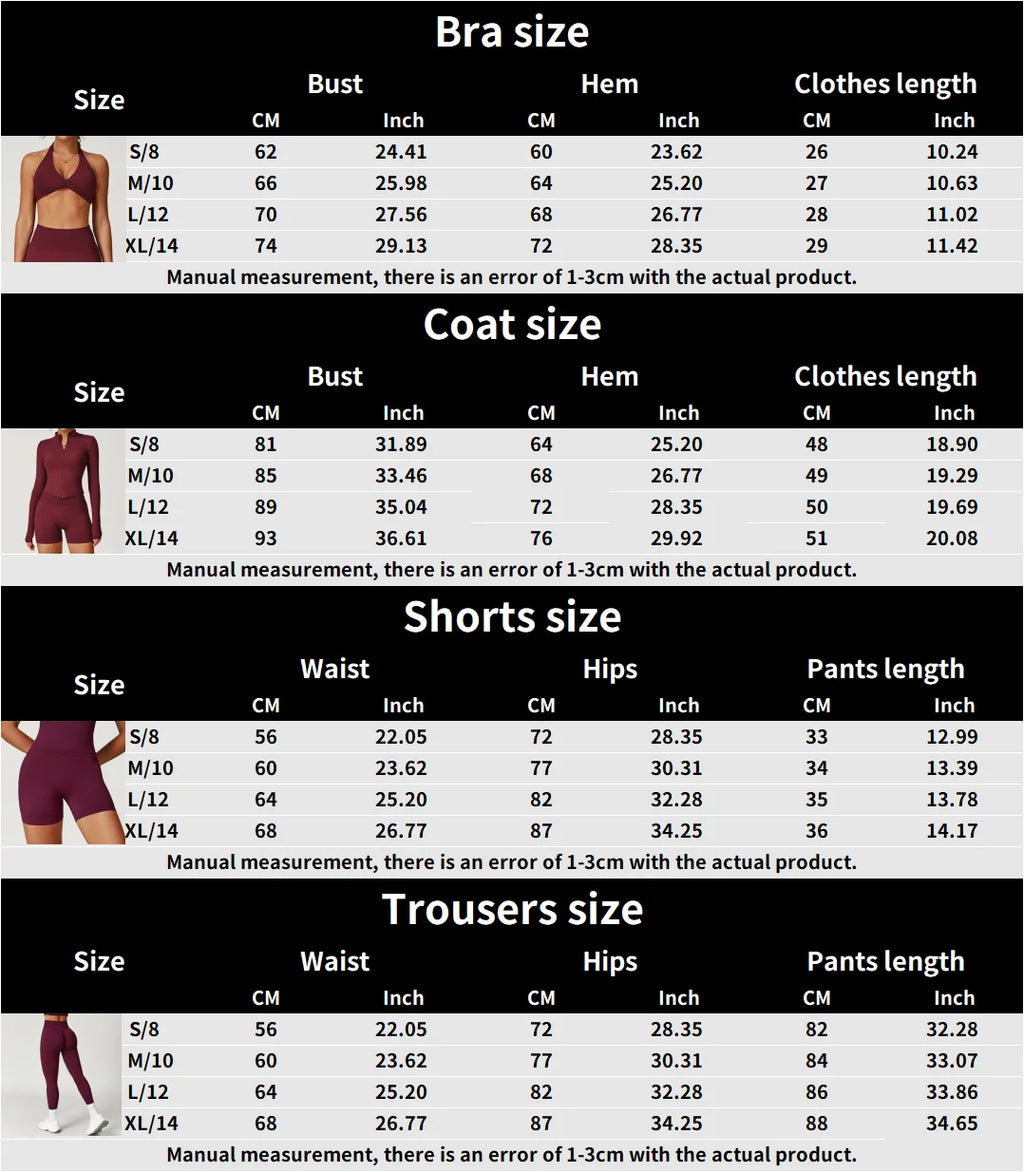 Seamless Fitness Tracksuit Set - 2 Piece