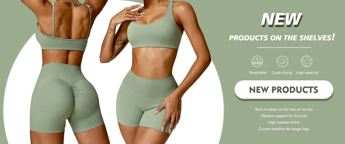 Quick-Dry Gym Tracksuit Set - 2 Piece