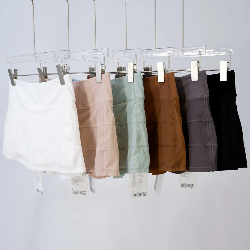 Mid-Waist Tennis Skort - Performance Skirt