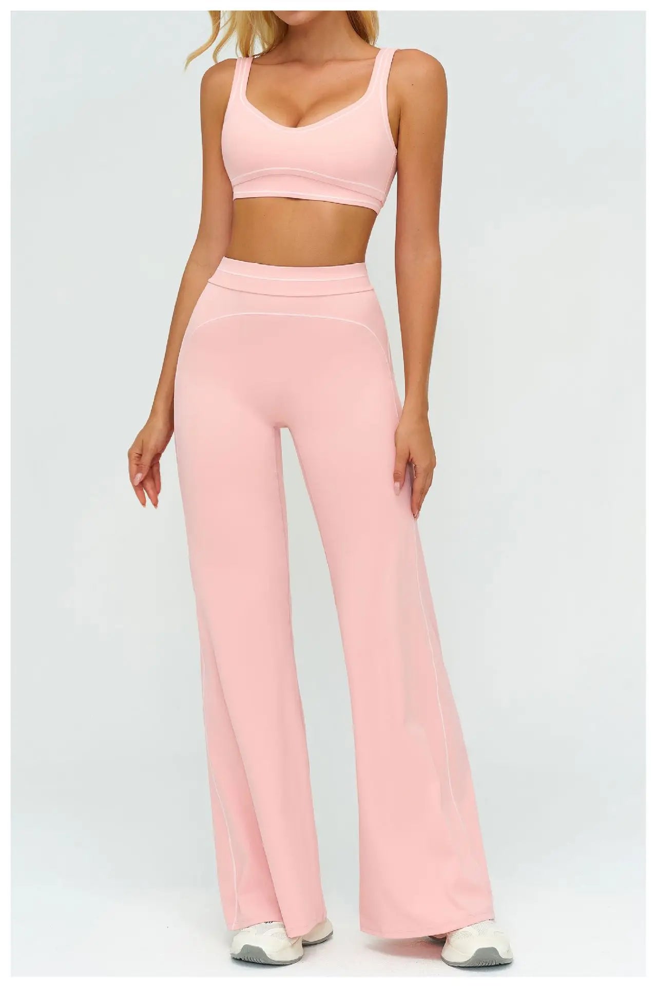 High-Waist Tracksuit Yoga Set - 2 Piece