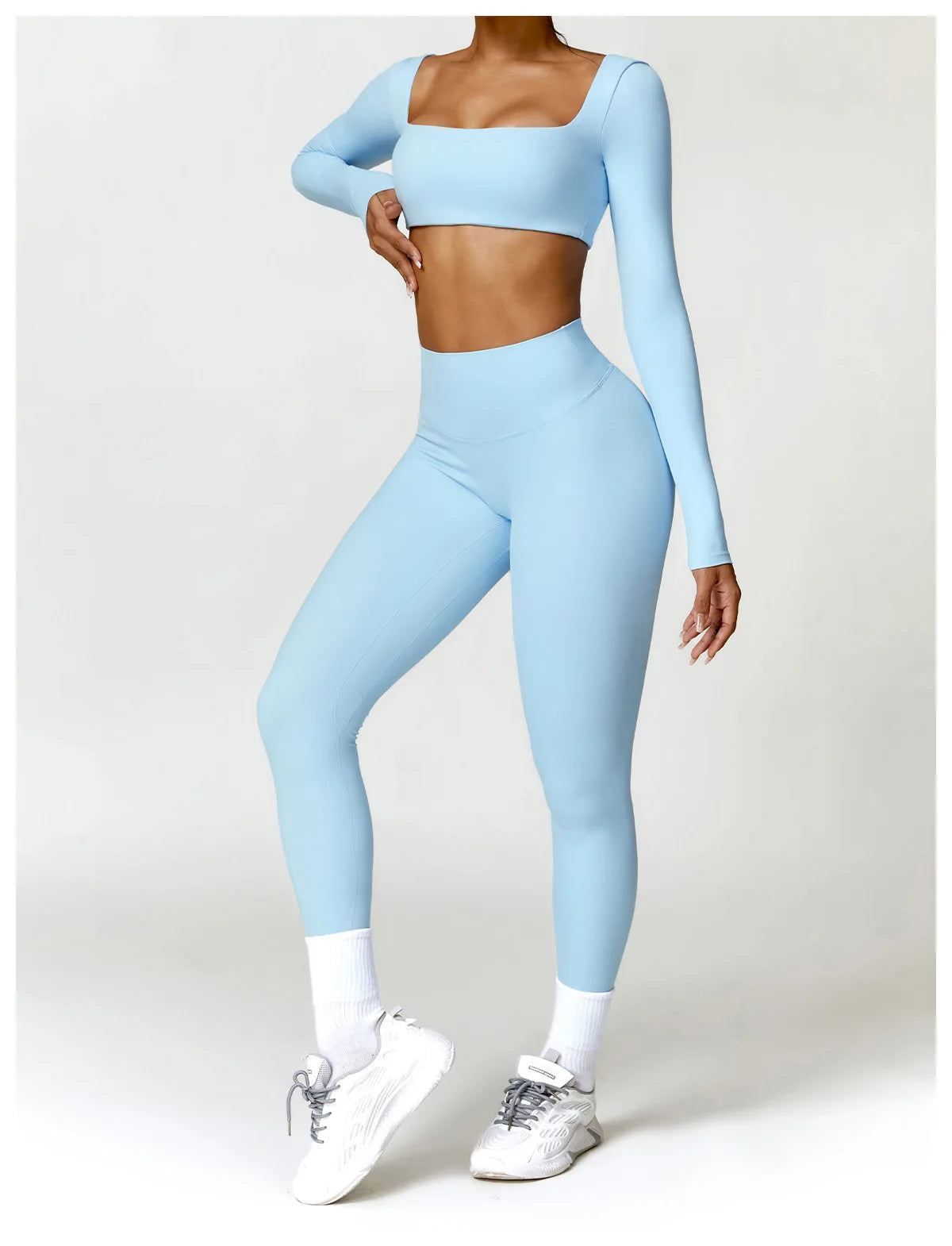 Quick-Dry Gym Tracksuit Set - 2 Piece