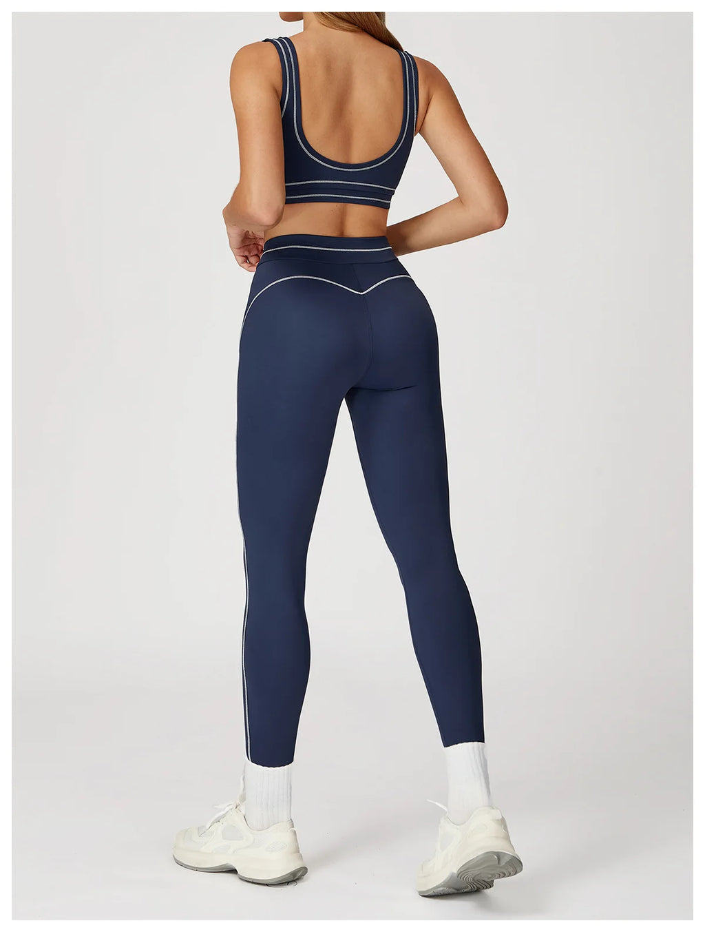 High-Waist Tracksuit Yoga Set - 2 Piece