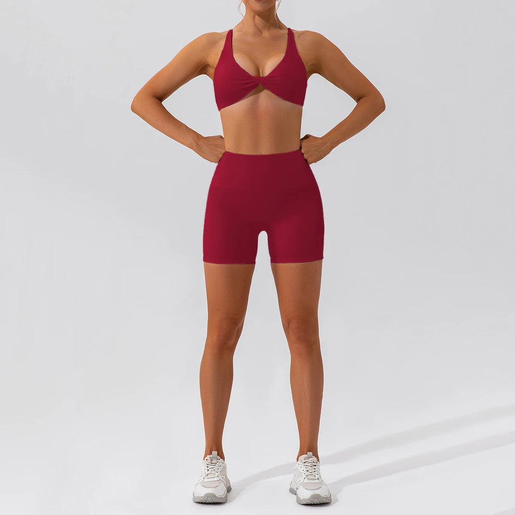 Quick-Dry Yoga Sports Set - 2 Piece
