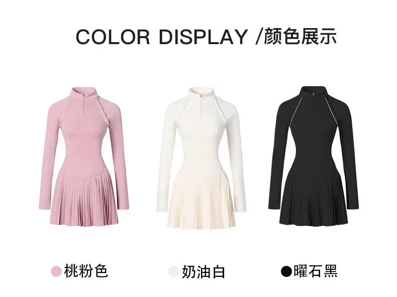 Women's Long Sleeve Tennis Dress