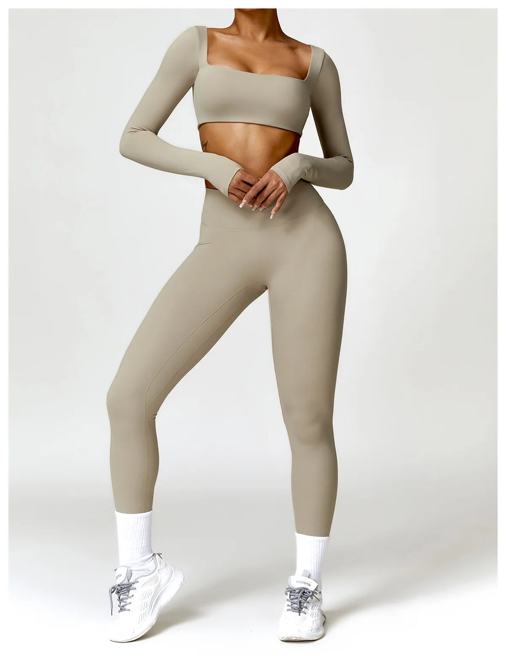 Quick-Dry Gym Tracksuit Set - 2 Piece