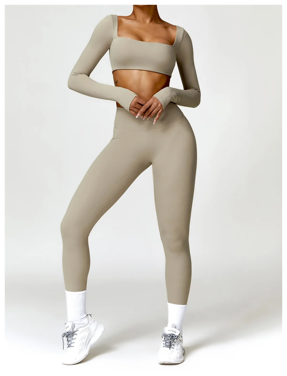 Quick-Dry Gym Tracksuit Set - 2 Piece