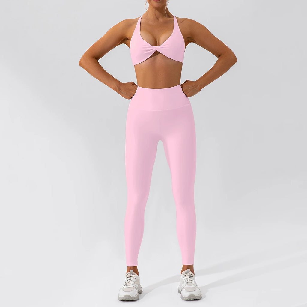 Quick-Dry Yoga Sports Set - 2 Piece