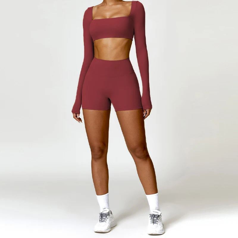 Quick-Dry Yoga Sports Set - 2 Piece