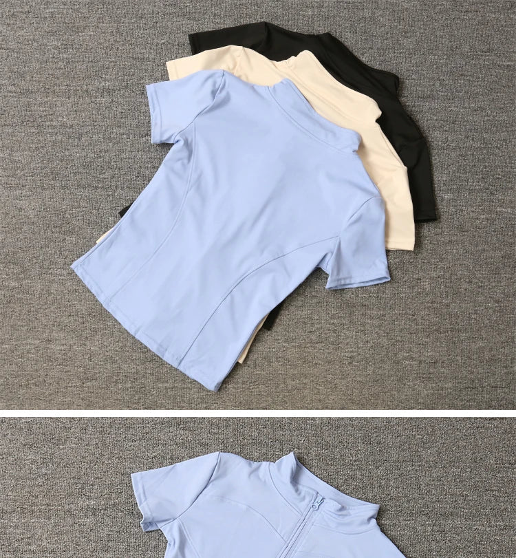 Quick-Dry Waist Slimming Training Top