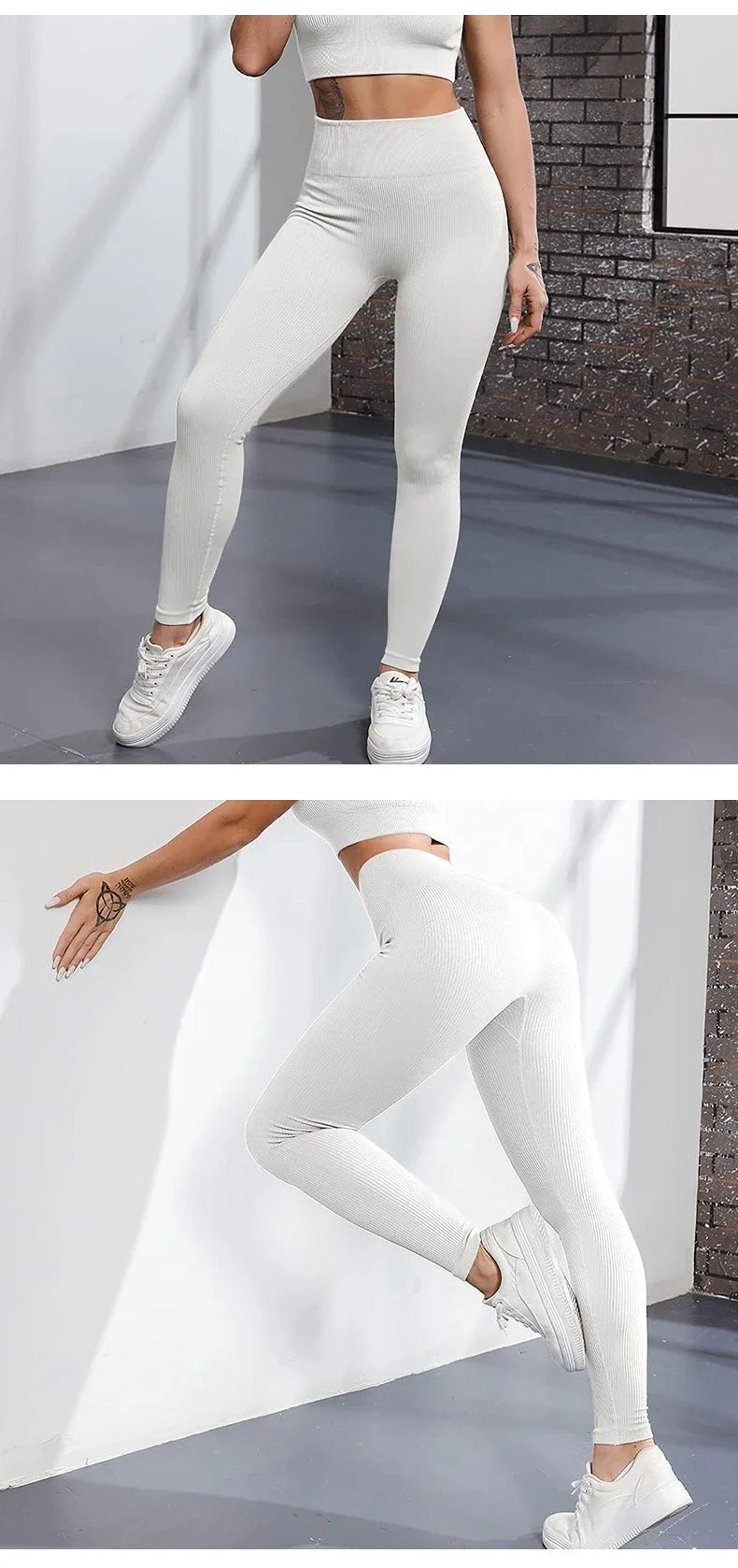 Women's High-Waist Seamless Booty-Lift Leggings