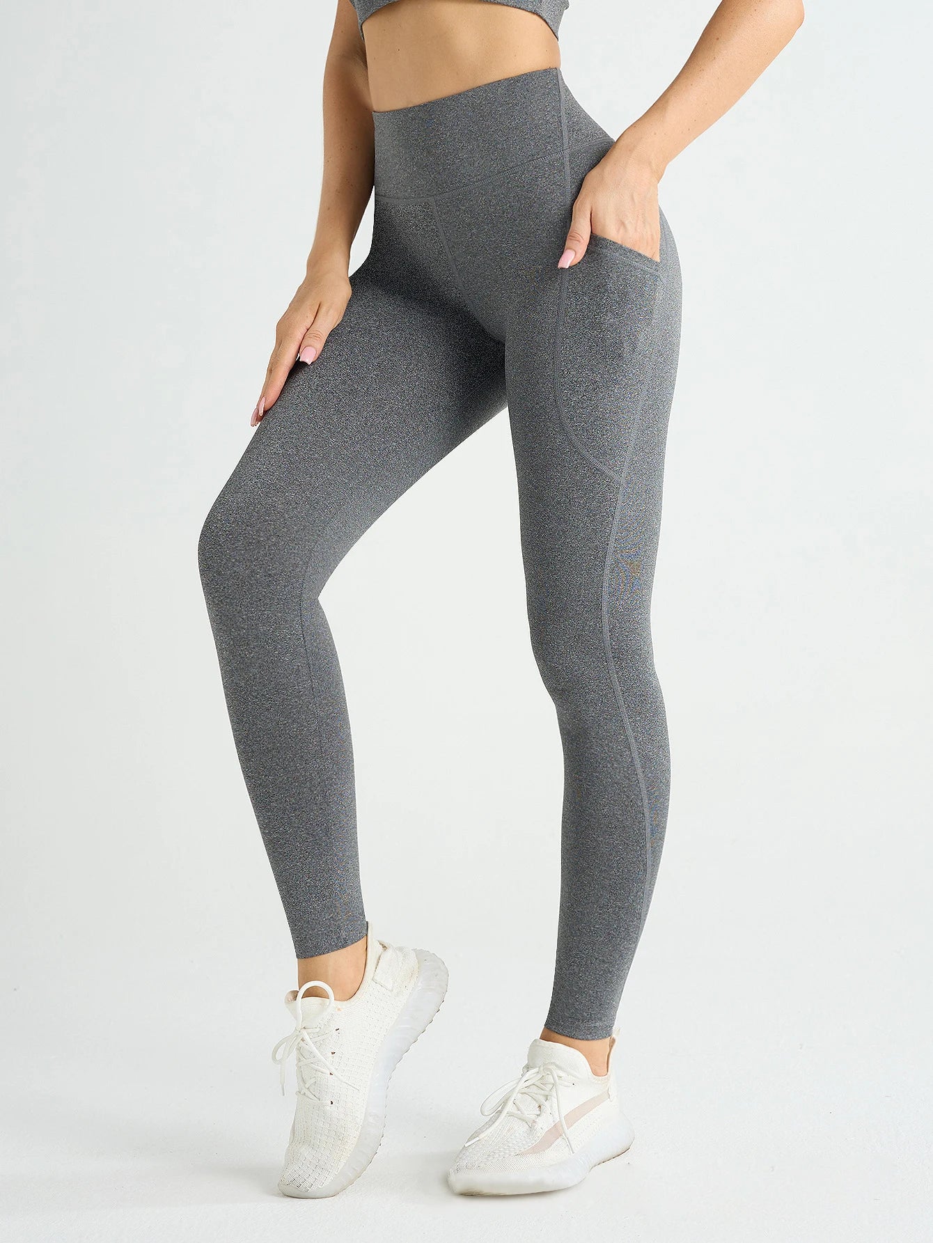 Women's High-Waist Push-Up Leggings with Pockets