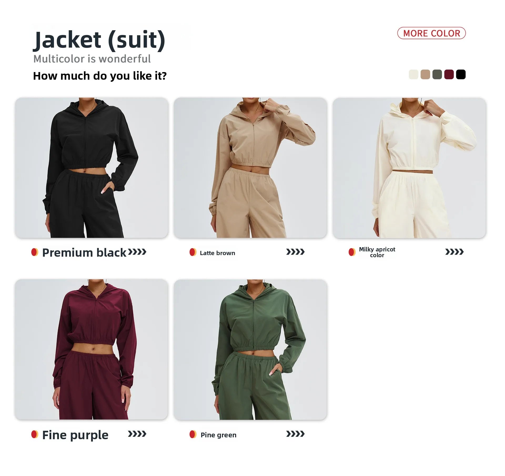 Women's Sports Hoodie & Sweatpants Set - 2 Piece