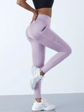 Women's High-Waist Push-Up Leggings with Pockets
