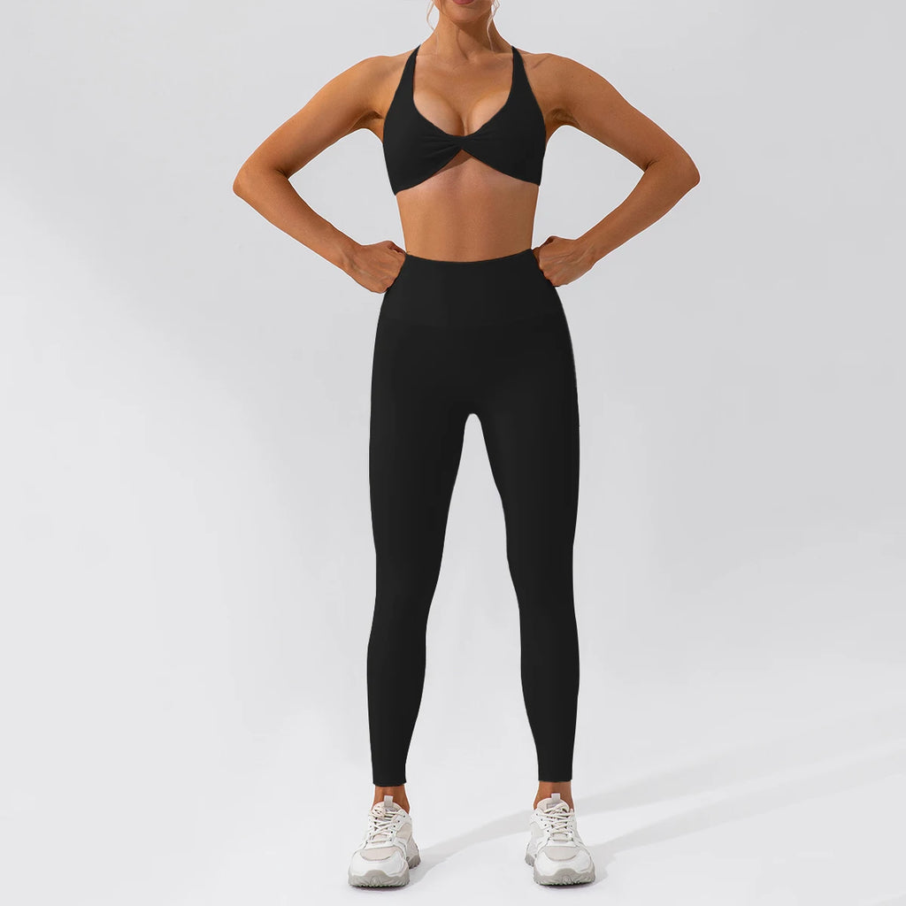 Quick-Dry Yoga Sports Set - 2 Piece