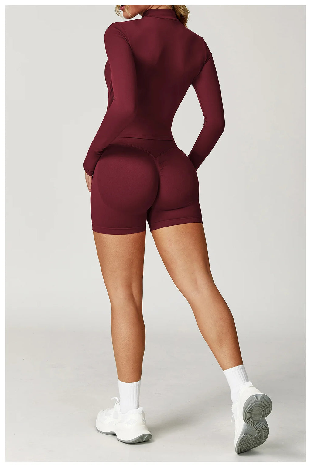 Seamless Fitness Tracksuit Set - 2 Piece