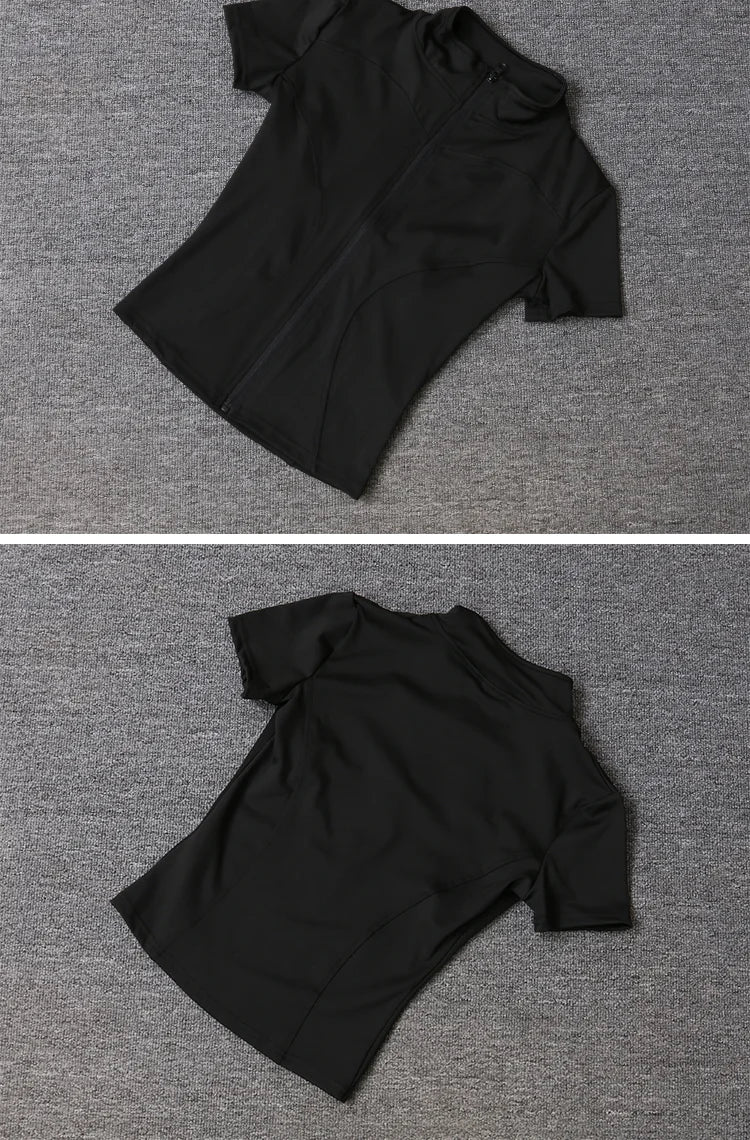 Quick-Dry Waist Slimming Training Top