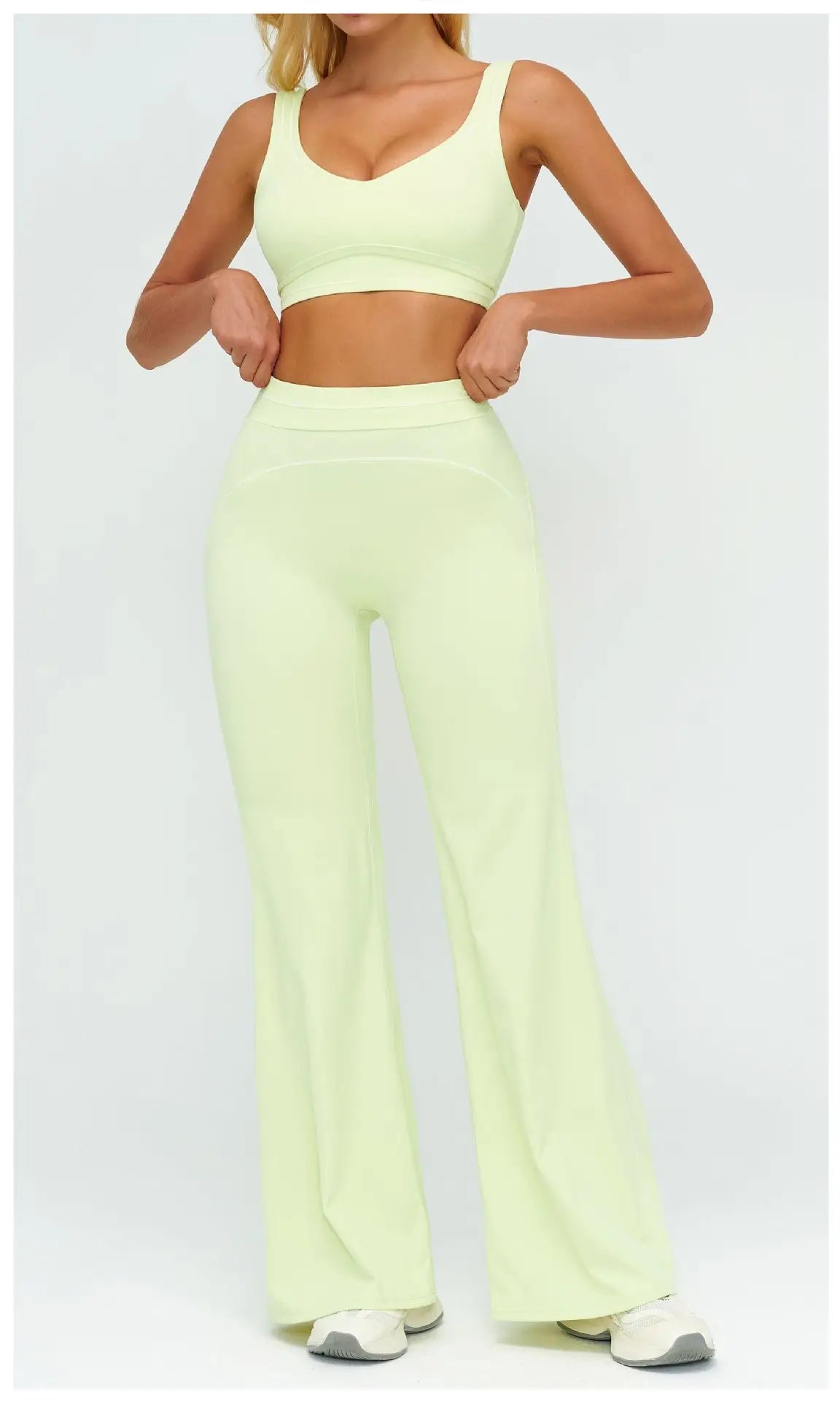 High-Waist Tracksuit Yoga Set - 2 Piece