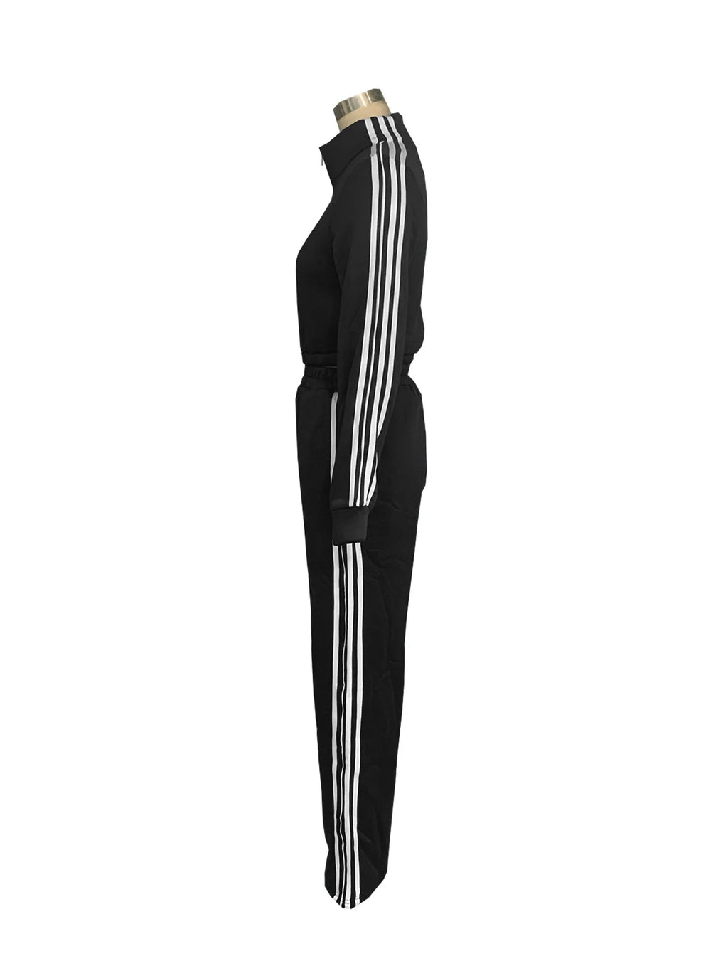 Y2K Striped Jogger Tracksuit Set - 2 Piece